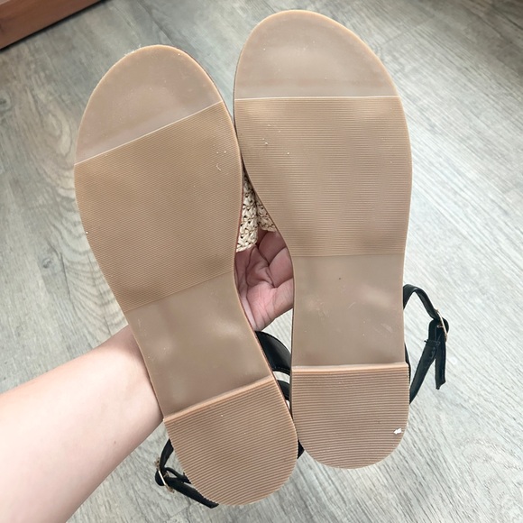 NEW EGO Ankle strap flat Sandals size 6 - Picture 3 of 3